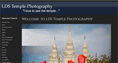 Desktop Screenshot of ldstemplephotography.net
